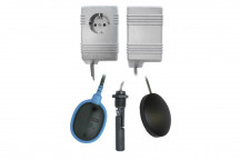 Plug-in alarm for controlled pumping